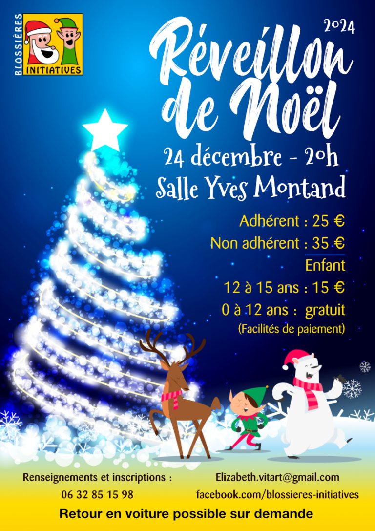 Conception graphique - Affiche - Blossières Initiatives